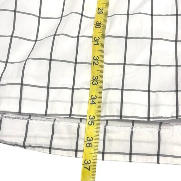 Madewell Grid Print Dress - Picture 11 of 11